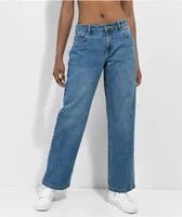 Empyre Zia Low-rise Vintage Straight Jeans