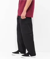 Empyre Zip Cargo Black Skate Pants