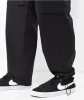 Empyre Zip Cargo Black Skate Pants