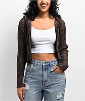 Empyre Zippy Java Crop Zip Hoodie