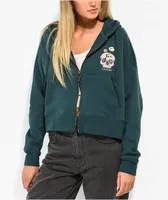 Empyre Zuri Ponderosa Pine Crop Zip Hoodie