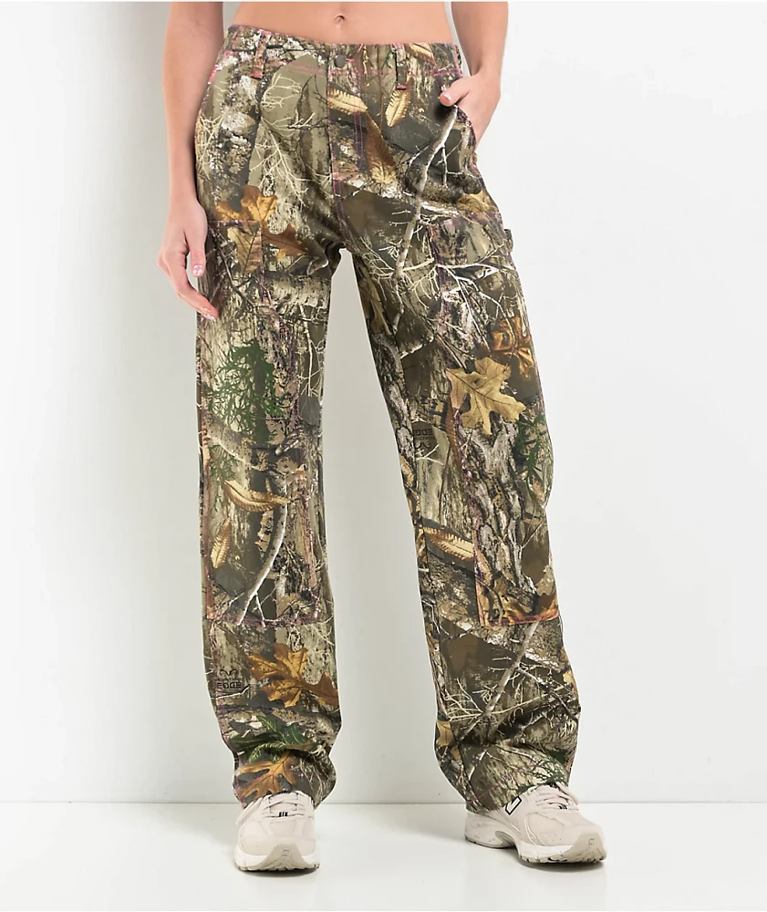 Empyre x Realtree Edge Canvas Double Knee Camo Carpenter Pants