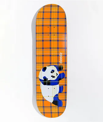 Enjoi Deedz Plaid Panda 8.5" Skateboard Deck