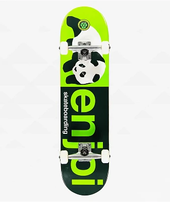 Enjoi Half And Half Green 8.0" Skateboard Complete