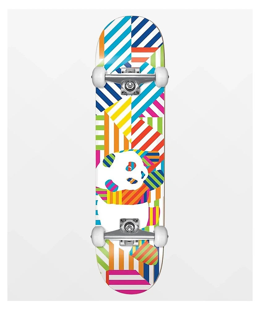 Enjoi Panda Stripes 7.75" Skateboard Complete