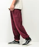 Enjoi Plum Velvet Leisure Pants