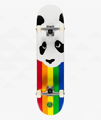 Enjoi Spectrum Panda 7.625" Skateboard Complete