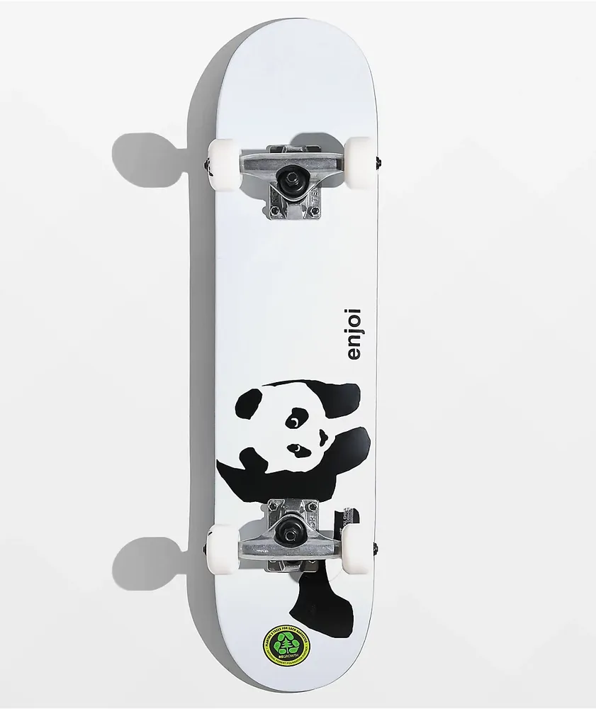 Enjoi Whitey Panda Soft Top 6.75" Skateboard Complete