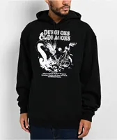 Episode x Dungeons & Dragons Book Cover Black Hoodie
