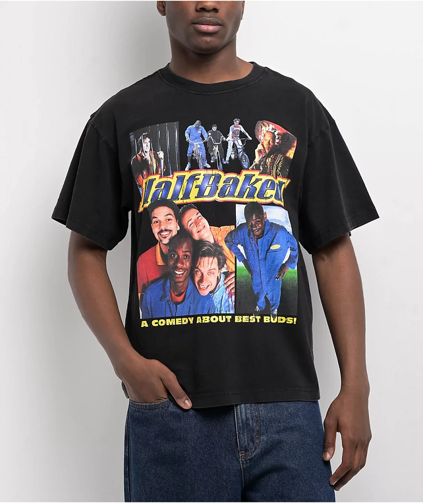 Episode x Half Baked Best Buds Black Wash T-Shirt