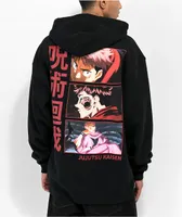 Episode x Jujutsju Kaisen Sukuna's Domain Black Hoodie