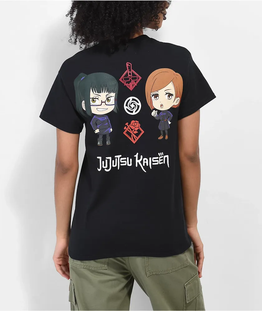 Episode x Jujutsu Kaisen Friends Black T-Shirt