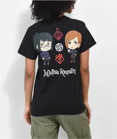 Episode x Jujutsu Kaisen Friends Black T-Shirt