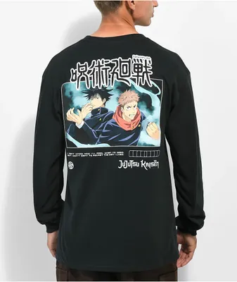 Episode x Jujutsu Kaisen How I'll Feel Black Long Sleeve T-Shirt