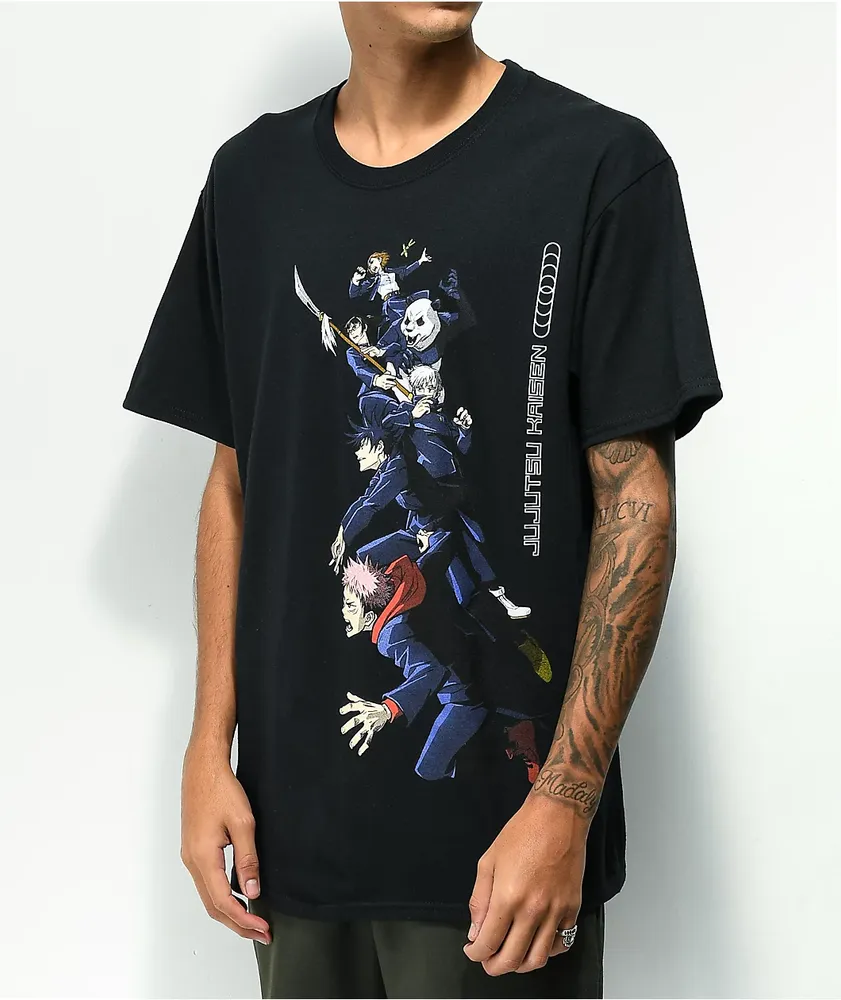 Episode x Jujutsu Kaisen Itadori Black Tie Dye T-Shirt