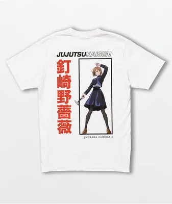 Episode x Jujutsu Kaisen Nobara Hammer White T-Shirt