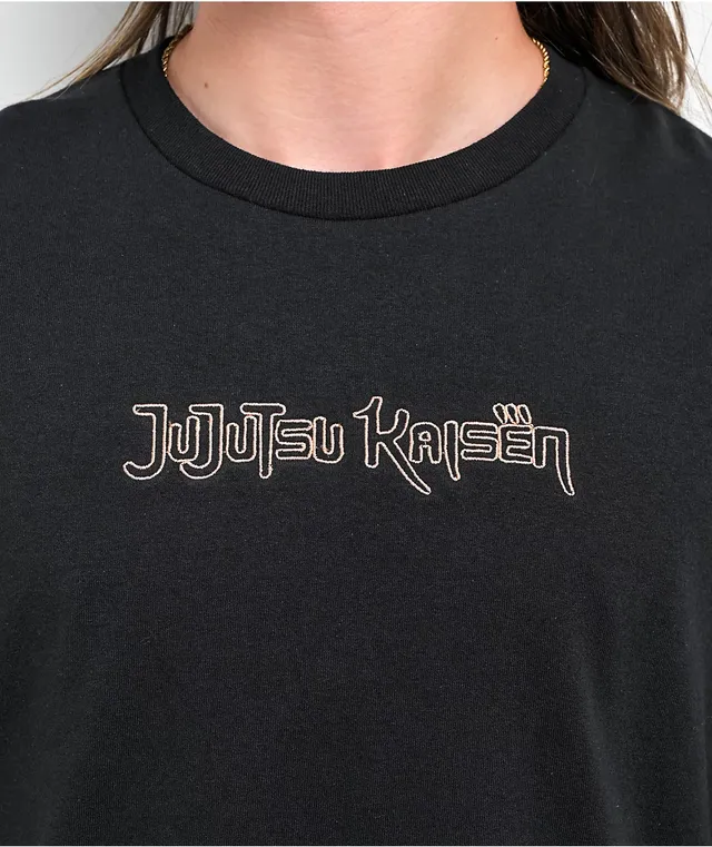 Episode x Jujutsu Kaisen Laughing Gojo Black Long Sleeve T-Shirt