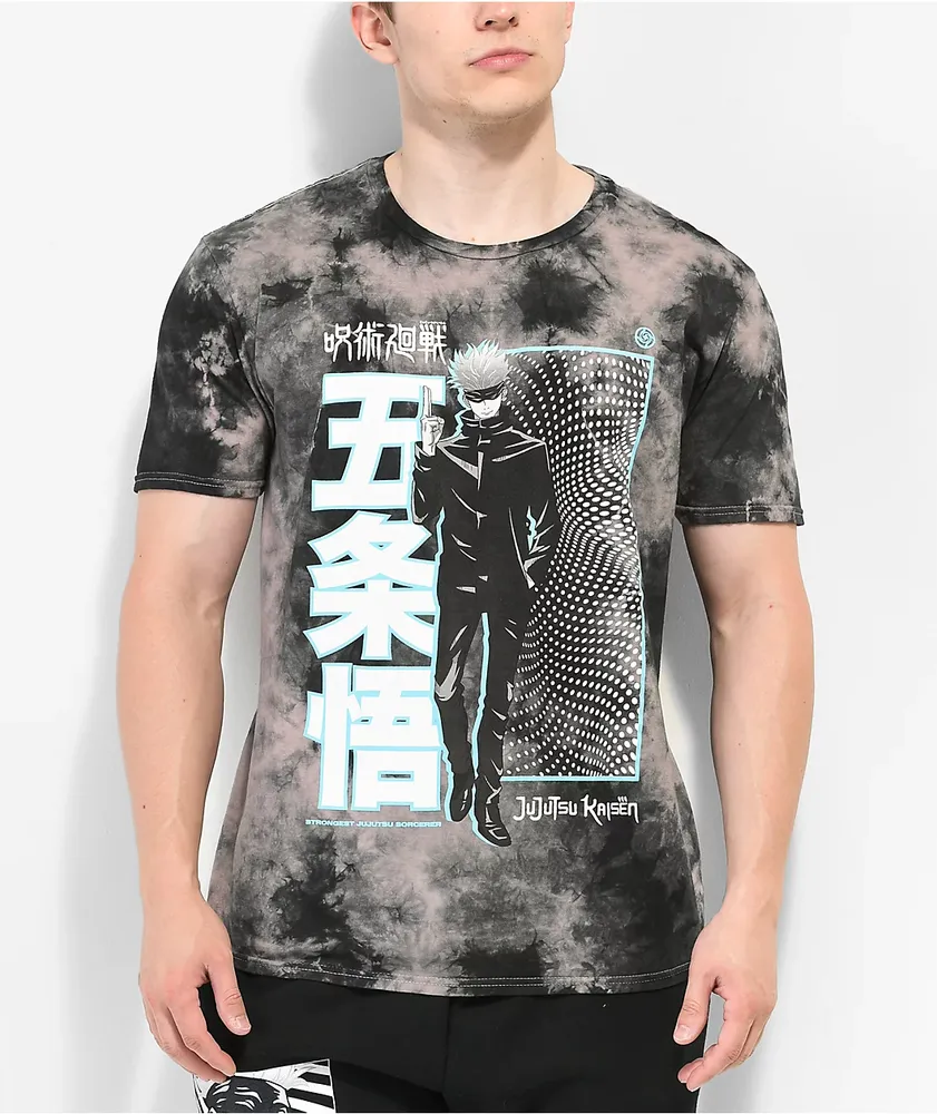 Episode x Jujutsu Kaisen Laughing Gojo Black Long Sleeve T-Shirt
