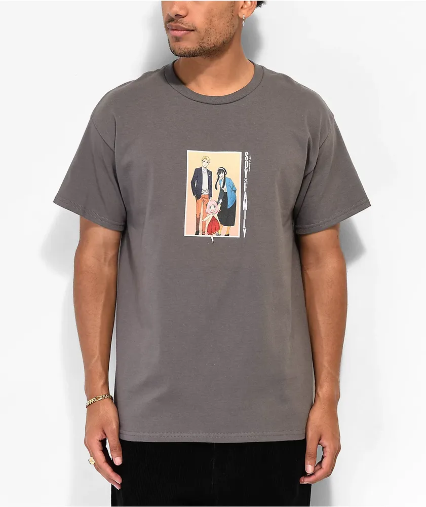 Episode x Spy Family  Charcoal T-Shirt