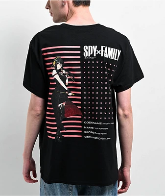 Episode x Spy Family Anya Telepath Black T-Shirt