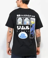 Episode x That Time I Got Reincarnated as a Slime Rimuru Black T-Shirt