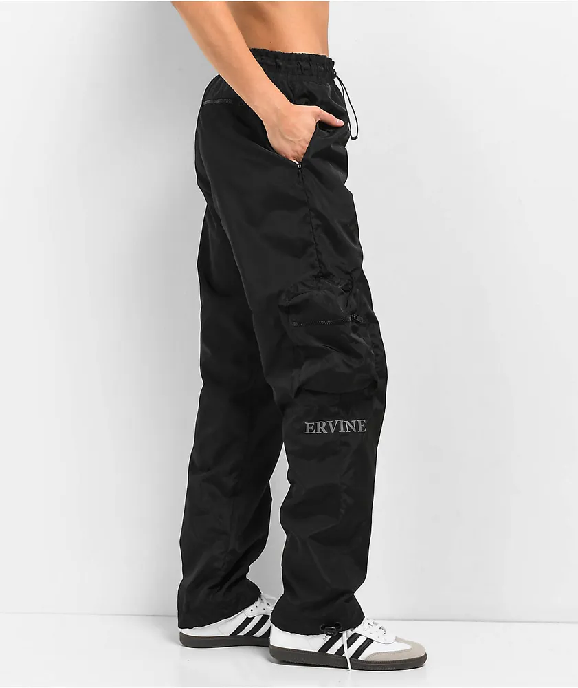 Ervine Black Cargo Pants