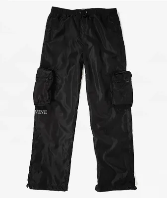 Ervine Black Cargo Pants