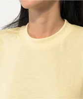 Ervine Yellow Drop Shoulder T-Shirt