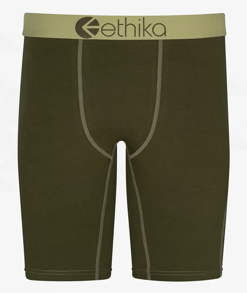 Ethika Men's Ethika Green Austin FC Micromesh Boxer Briefs