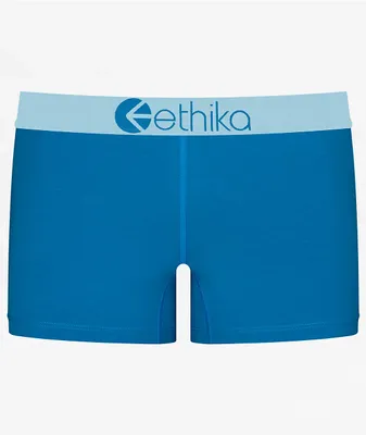 Ethika Basic Cerulean Blue Boyshort Underwear