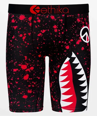 Ethika Mens Staple Boxer Briefs  2-Pack Xray Grill/Bomber Space