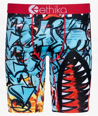 Ethika Bomber Tag Red Boxer Briefs