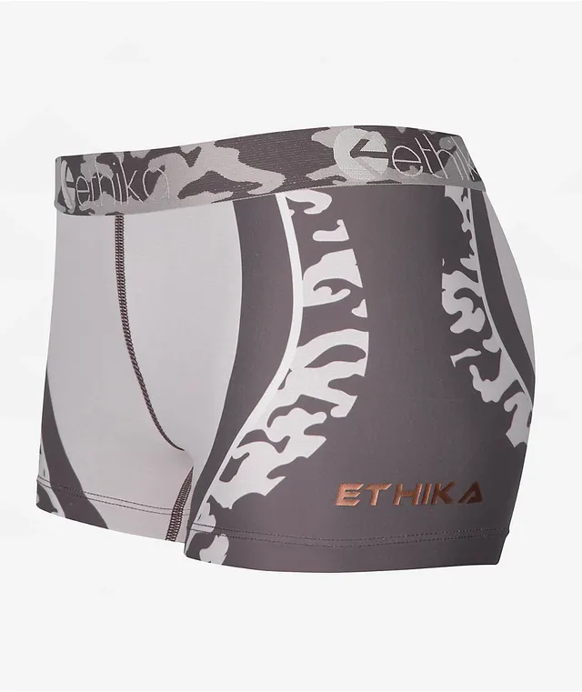 Ethika Crimson Staple Boyshort Underwear