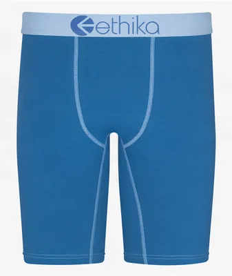 Ethika Cerulean Blue Boxer Briefs