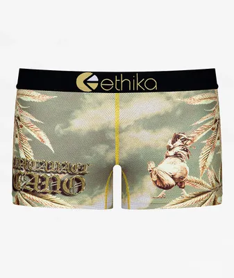 Ethika Heart of Gold Staple Boyshort Underwear