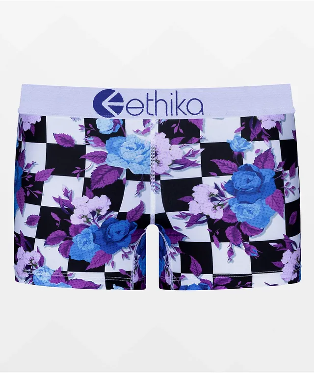 Ethika Hightop Bloom Boyshort Underwear