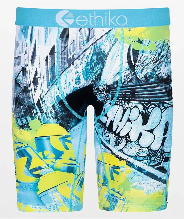 Ethika Black & Yellow Boxer Briefs