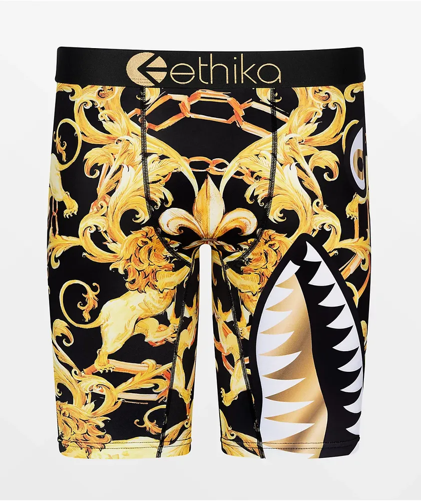 Ethika Kids' Bomber Stealth Drip Boxer Briefs In Assorted