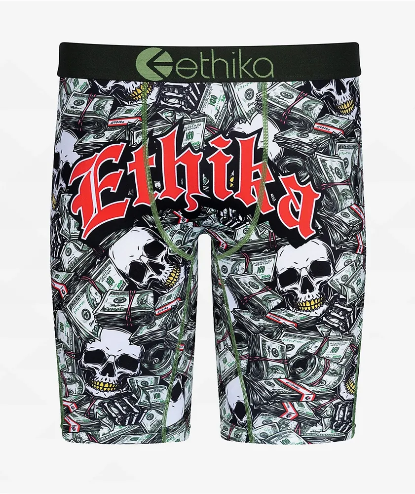  Ethika Boys Staple Boxer Briefs  *St. Patrick's Day* Victory  Green (Assorted, Small): Clothing, Shoes & Jewelry