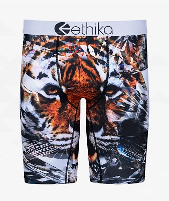 Ethika Kids Glass Tiger Boxer Briefs