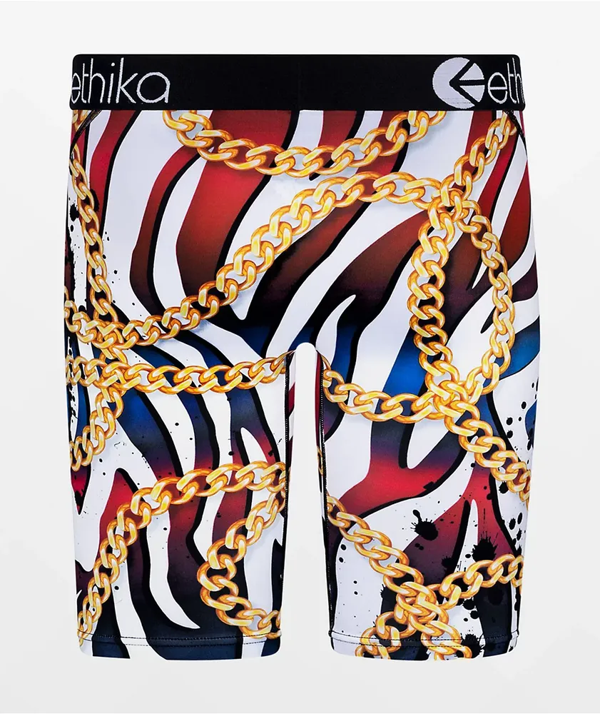 Ethika Mens Staple Boxer Brief  Ill Tiger (YOR, Small) at  Men's  Clothing store