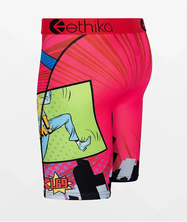 Youth Washington Wizards Ethika Pink City Edition Boxer Briefs