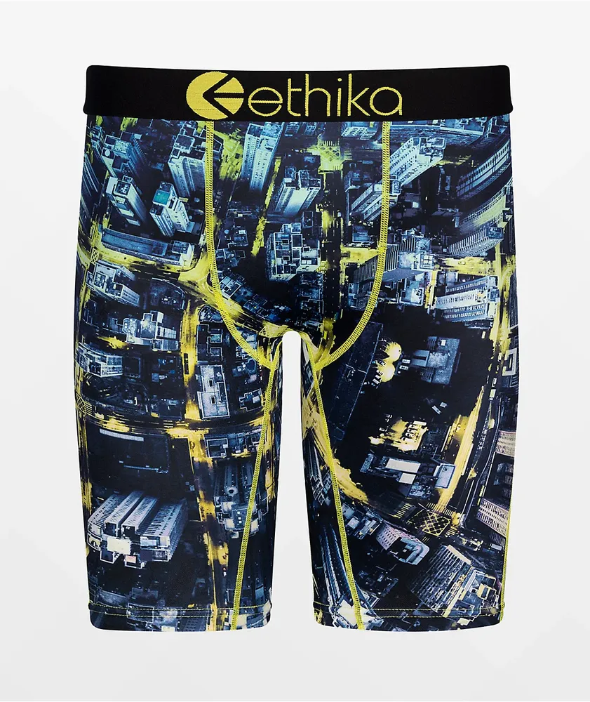 Ethika Mens Staple Boxer Brief | Tokyo Nights