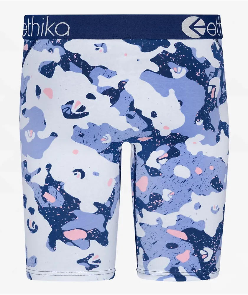 Ethika King Tide Camo Blue Boxer Briefs