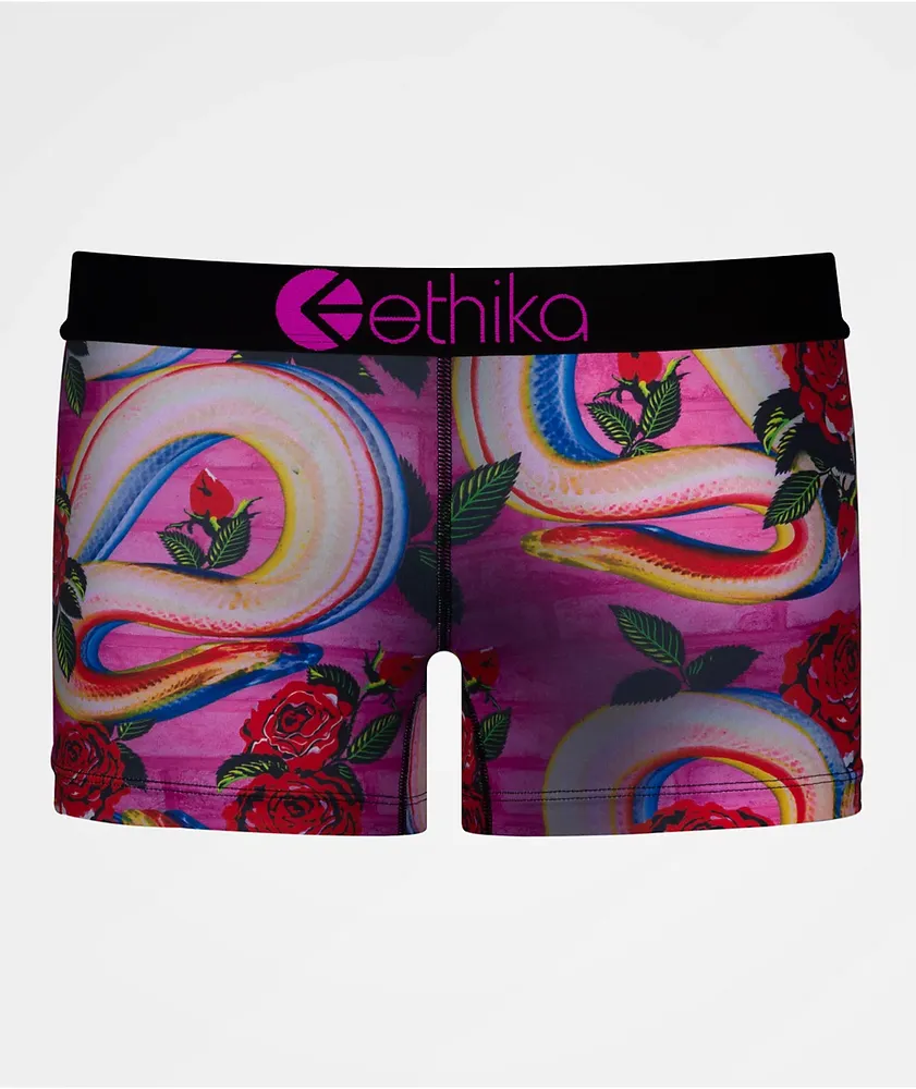 Ethika Optical Bloom Boyshort Underwear
