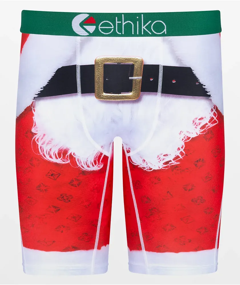 Black & Red Reindeer Men's Christmas Underwear
