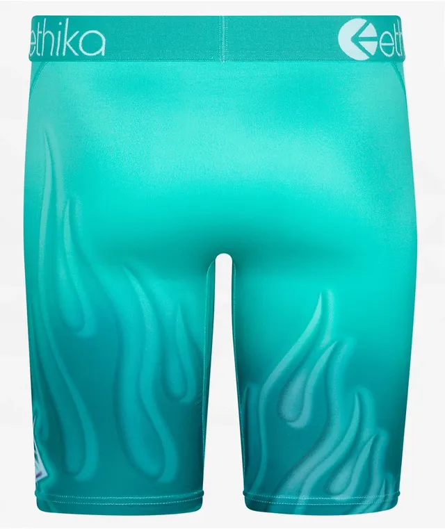 Ethika Kids Soft Touch Turquoise Boxer Briefs