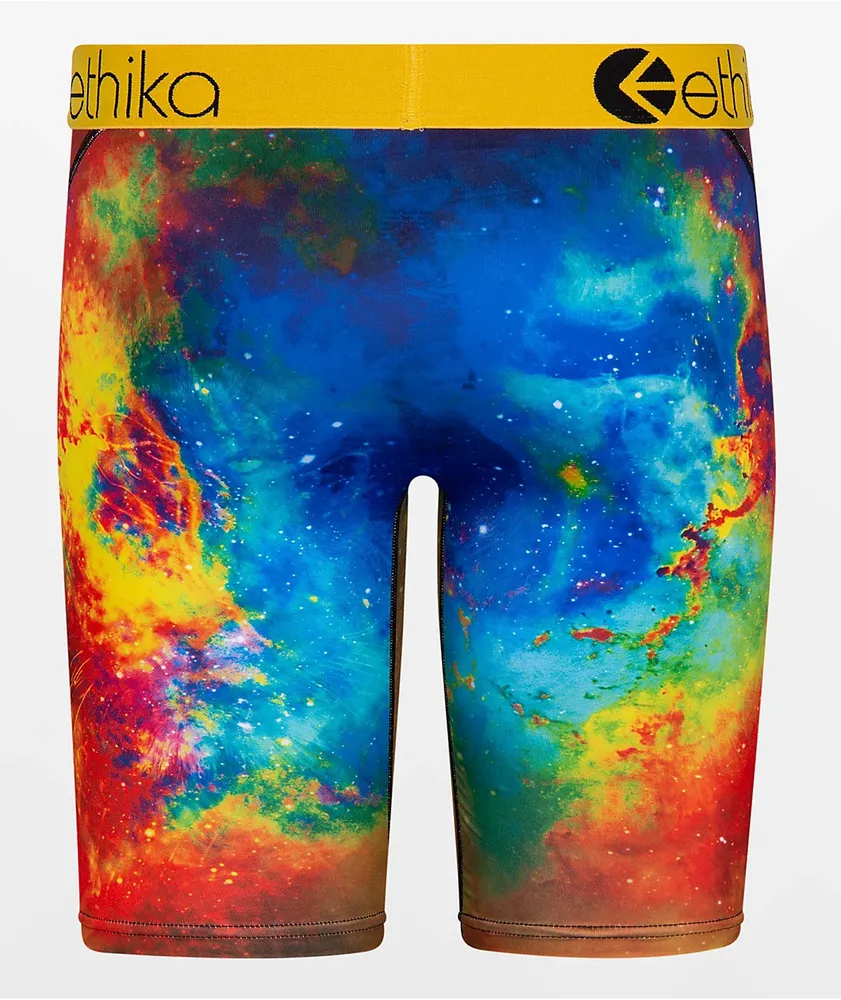 Ethika Lion Brix Blue Boxer Briefs