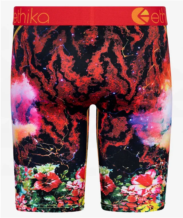 Ethika Tiger Storm Red Boxer Briefs