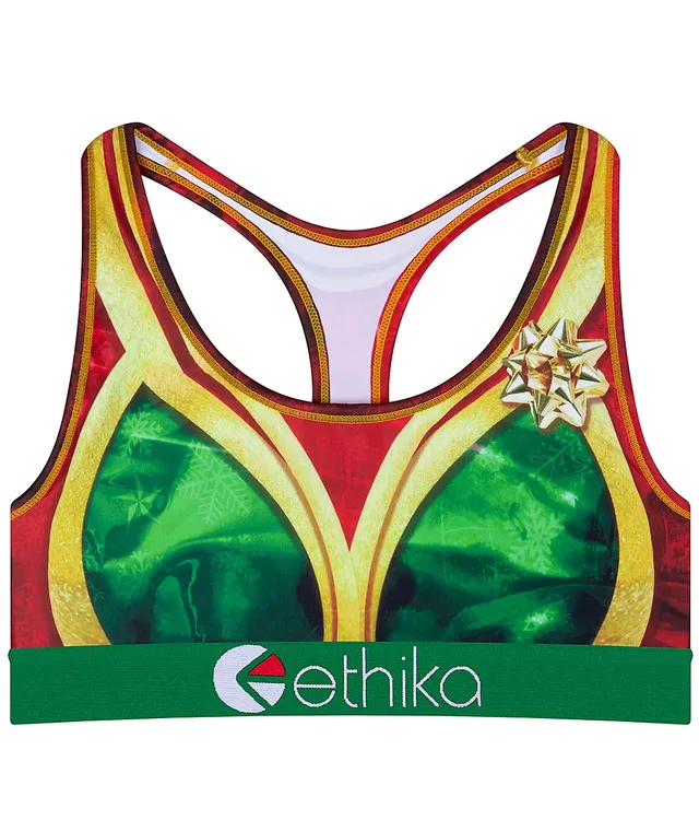 Ethika I Gotta Black & Green Sports Bra